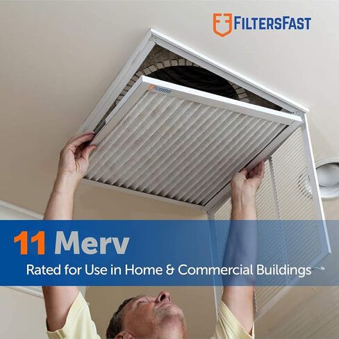 مرشحات بديل متوافق مع Honeywell 20x20x5 مرشح الهواء Merv 8 FC100A1011 فرن AC المطوي ، الحجم الفعلي: 19.75 × 19.875 × 4.375 ، 2 حزمة in Kuwait