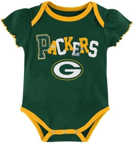Outerstuff NFL Teams Newborn Baby and Infant Short Sleeve Bodysuit 3-Pack (0-18M) in Saudi Arabia