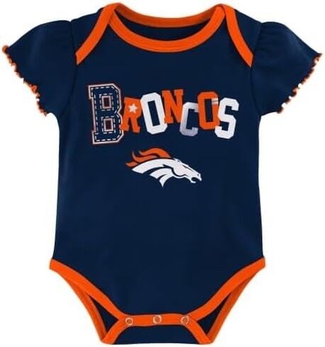 Outerstuff NFL Teams Newborn Baby and Infant Short Sleeve Bodysuit 3-Pack (0-18M) in Saudi Arabia