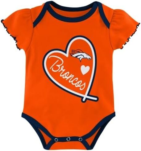 Outerstuff NFL Teams Newborn Baby and Infant Short Sleeve Bodysuit 3-Pack (0-18M) in Saudi Arabia