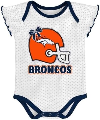 Outerstuff NFL Teams Newborn Baby and Infant Short Sleeve Bodysuit 3-Pack (0-18M) in Saudi Arabia
