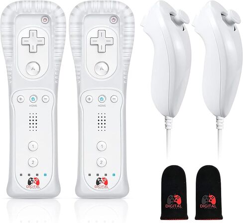 Remote with Nunchuck No Motion- White - New in Saudi Arabia