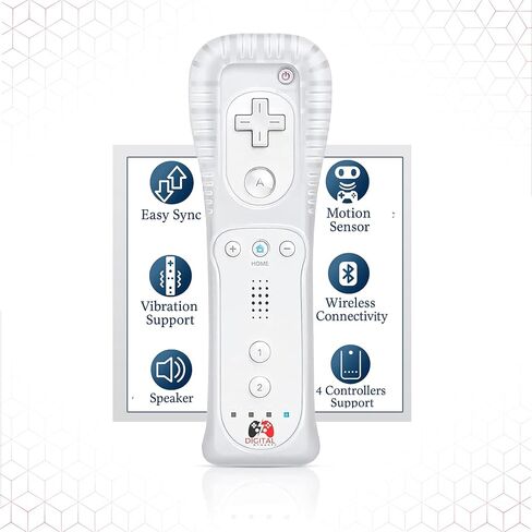 Remote with Nunchuck No Motion- White - New in Saudi Arabia