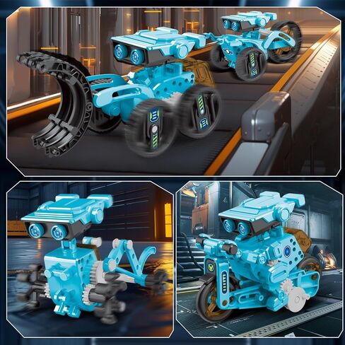 12-in-1 STEM Robot Kit Toys for Kids 8-12 12-16, DIY Building Educational STEM Science Kits for Kids Age 8-12 12-16, 8 9 10 11 12 13 14 15 16 Year Old Boy Birthday Gifts in Kuwait