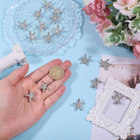 أزرار قذيفة 16pcs على شكل نجمات 20 ملم أزرار ساق المعادن العتيقة الأزرار المصنوعة يدويًا محيطًا محيطًا ملحقات زخرفية لوليمة خياطة دعاوى القمصان معاطف السترات الموحدة والذهب in Saudi Arabia