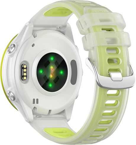 MIIMALL TPU Band for Garmin Forerunner 970/570/55/165 ، إصدار سريع ، حزام بديل قابل للتعديل من الهلام 20 مم/22 ملم للنساء في Vivoactive 6/5/4/3 in Saudi Arabia