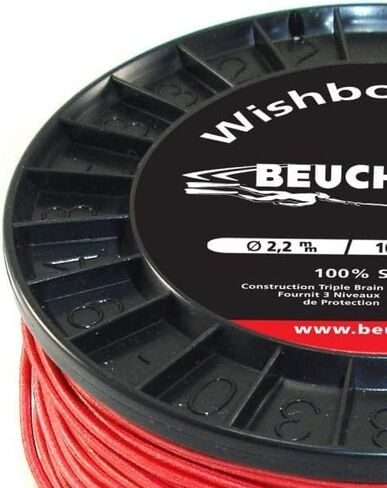2.2 mm Triple Jacket Spectra Line for Speargun Band Wishbone or Shooting Line - Super High Abrasion Resistant - 1540# (700 kg) Strength in Saudi Arabia