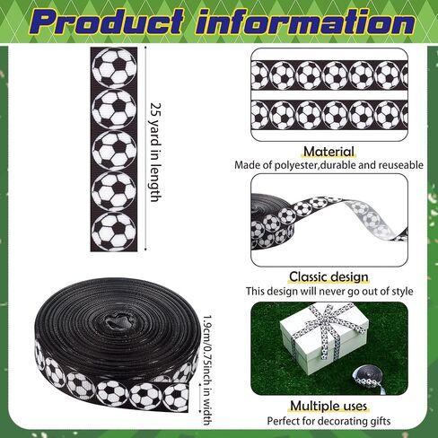 Thiccywoov Basketball Ribbon Wired 3/4 Inch 25 Yard Sports Ball Ribbon Wide Grosgrain Basketball Craft Ribbons for Team Hair Bow Wreath Sport Lanyard Gift Wrapping Crafting Sewing Party Decoration in Kuwait