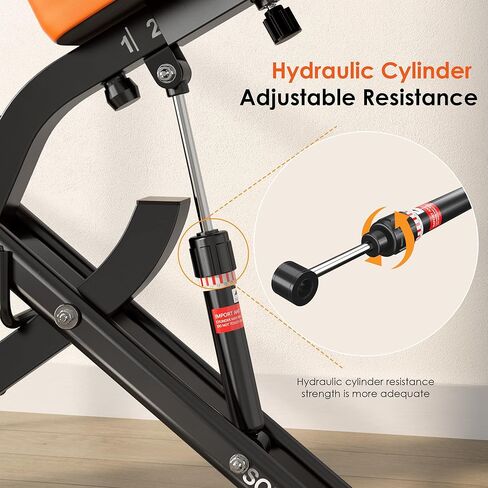 آلات التجديف لآلة القرفصاء من سوجيسهوم للمنزل قابلة للطي، آلة تجديف اللياقة البدنية، آلة القرفصاء والصف مع شريطي مقاومة قابلين للتعديل لممارسة التمارين الرياضية، سعة وزن 300 رطل، أحمر in Kuwait