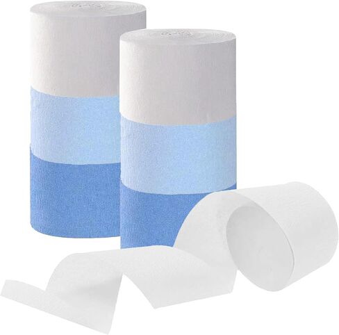 Tim&Lin Purple and Pink Crepe Paper Streamers, Party Streamer Decorations for Various Party Festival Decorations, 6 Rolls in Kuwait