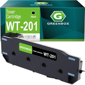 GREENBOX WT-201 Waste Toner Box Compatible for Canon imageRUNNER Advance C250 C250if C255,C256 C350 C356 ImageClass MF810, MF820 Printers,1 Pack WT201 FM0-0015 FM00015 WT-A3 Waste Toner (Black)
