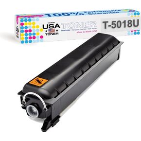 MADE IN USA TONER Compatible Replacement for Toshiba T-5018U, e-Studio 3018A, 3518A, 4518A, 5018A (Black, 1 Cartridge)