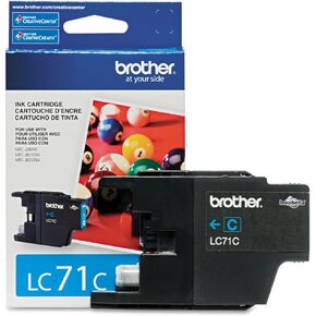 Brother LC71Y Yellow -Ink Cartridge, Yellow,300 page