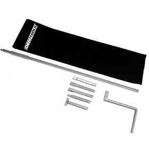 OEMTOOLS 24219 Spare Tire Removal Set, Roadside Emergency Kit for Removing Spare Tires, Use with A Variety of Vehicles, Heavy Duty Zinc Plated Tire Access Tools