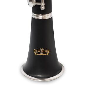 GKW Bb Clarinet: Student-Intermediate Model. Our Clarinet is Well-Crafted With a Quality Sound, Easy to Play & Get Over the Break. GKW Music is a Musician-Educator Founded Company