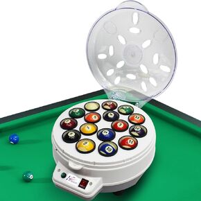 VTTWSWY Billiard Ball Cleaning Machine, Pool Ball Washing Polishing Machine, Billiards Ball Cleaner Polisher Washer, 110V 180W