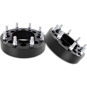 YIZBAP 2PCS 8x170 to 8x200 Hubcentric Wheel Adapters, 2 inch 8x170mm to 8x200mm Wheel Adapters 125.6mm Hub Bore with M14x1.5 Thread Pitch