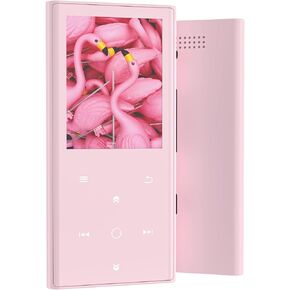64GB Mp3 Player with Bluetooth 5.2, COCONISE Music Player with Speaker Hi-Fi Lossless Sound Quality, with FM Radio, Voice Recording, E-Book Function,Super Light Perfect for Running in Kuwait