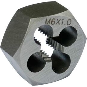 Yamesh M20 x 1.5 Hex Die Rethreading Die Thread Die Carton Steel For Right Hand