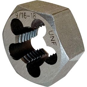 UNF Hex Right Hand Rethreading Die 9/16"-18