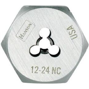 IRWIN Hanson 6544 1/2"-13Nc 1" Hex Die for Tap Die Extraction