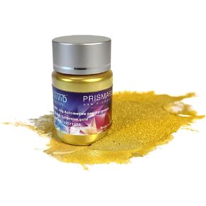 VViViD Prisma65 Raw Pigment Chrome Gold Metallic Pearl Powder 20 Grams Jar