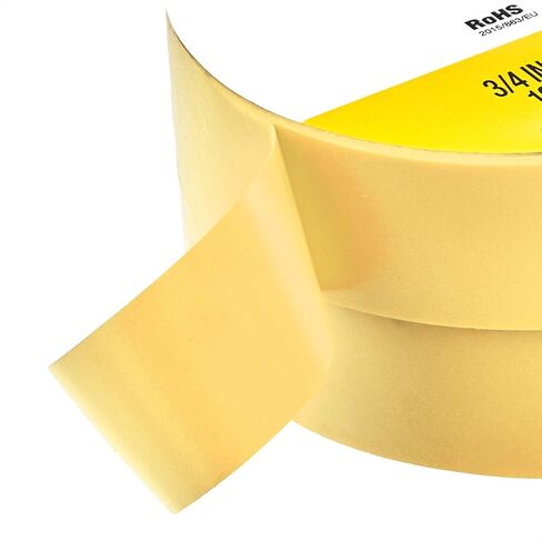 شريط كهربائي من الفينيل التجاري من أمازون، 3/4 بوصة × 60 قدم × 0.007 بوصة (19 ملم × 18.3 متر × 0.18 ملم)، أسود، 6 عبوات in Kuwait