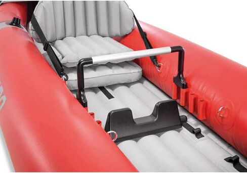 Excursion Pro Inflatable 2 Person Vinyl Kayak with Oars & Pump, Red (3 Pack) in Saudi Arabia