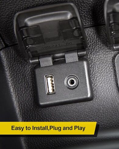 مشغل الصوت Jet Black ووحدة واجهة وعاء USB مناسبة لطراز شيفروليه كروز كاديلاك جي إم سي بويك، استبدل 84333024 بأدوات التثبيت in Kuwait