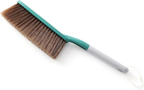 1 Pack 15" Hand Broom Brush,Soft Bristle Cleaning Brush,Counter Brush, Crumb Debris Sweeping Brush,Dusting Brush,Comfort for Car Bed Couch Desk Sofa Furniture Clothes,Small Particles Hair Remover in Saudi Arabia