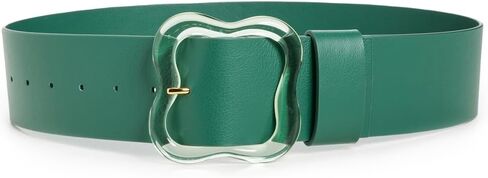 Lizzie Fortunato Women's Florence Belt In Dark Emerald in Kuwait