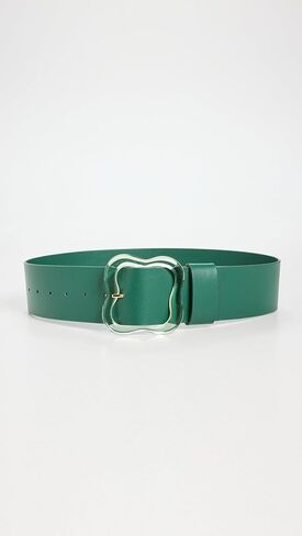 Lizzie Fortunato Women's Florence Belt In Dark Emerald in Kuwait