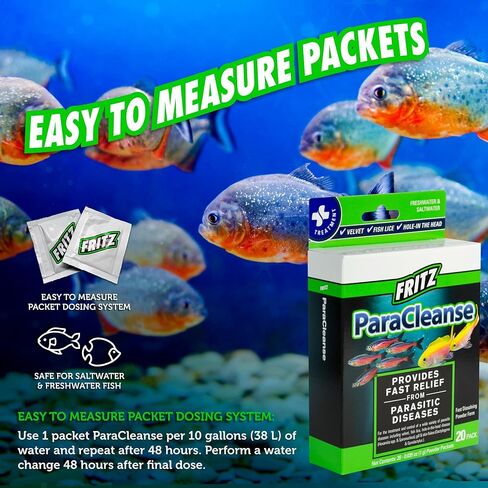 فريتز أكواتيكس باراكلينس يوفر راحة سريعة من الأمراض الطفيلية (20 قطعة) in Kuwait