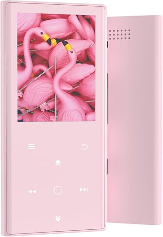 64GB Mp3 Player with Bluetooth 5.2, COCONISE Music Player with Speaker Hi-Fi Lossless Sound Quality, with FM Radio, Voice Recording, E-Book Function,Super Light Perfect for Running in Kuwait