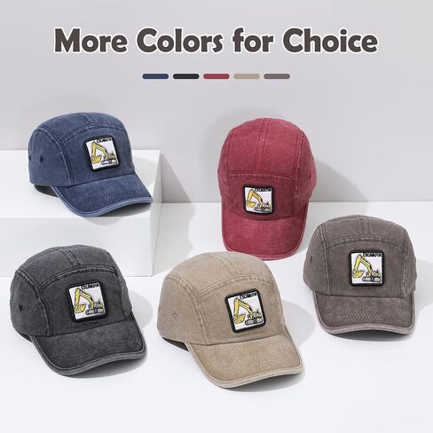 لطيف حفارة طفل قبعات البيسبول مضحك بنين خمر غسلها القطن قبعة قابل للتعديل قبعة الشمس سن 3-8 in Kuwait