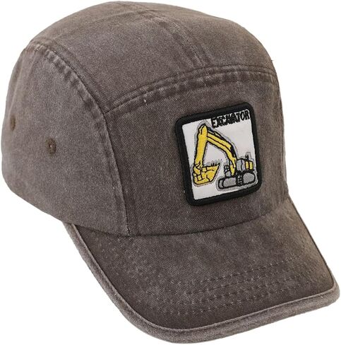 لطيف حفارة طفل قبعات البيسبول مضحك بنين خمر غسلها القطن قبعة قابل للتعديل قبعة الشمس سن 3-8 in Kuwait