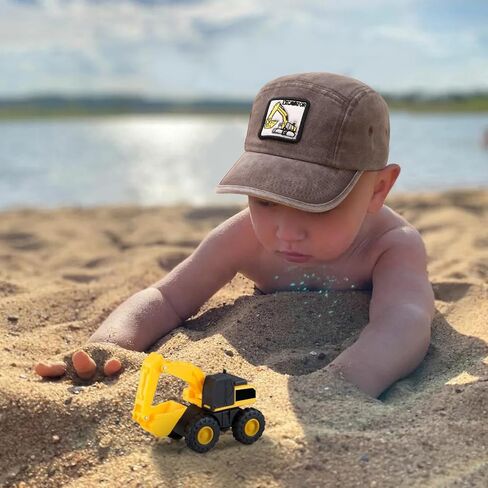 لطيف حفارة طفل قبعات البيسبول مضحك بنين خمر غسلها القطن قبعة قابل للتعديل قبعة الشمس سن 3-8 in Kuwait