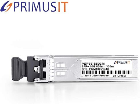 100% لجهاز الإرسال والاستقبال SFP-10G-SR 10G SFP+ المتوافق 850 نانومتر 300 متر مع وظيفة التشخيص الرقمي in Kuwait