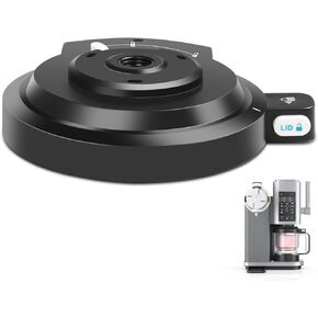 استبدال غطاء الوعاء الخارجي متوافق مع صانع الآيس كريم Ninja Creami NC301 / NC300 / CN301CO / NC299MZ ، غطاء استبدال Creami ، إكسسوارات Creami (بدون مجداف) in Kuwait