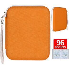 حامل البطاقات لبطاقات Yoto - 96 جيوبًا لـ Yoto Player & Mini Audiobook Cards & Soft Portable Folder مع ZIPPER لتنظيم وحماية بطاقة المشغل الخاصة بك مثل Pro (Blue) in Kuwait