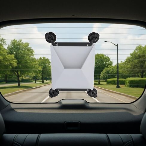 Starlink Mini Sunrack Cupt Cup Mount - مجموعة تصاعد آمنة لنوافذ السيارة وسقف - إشارة الأقمار الصناعية للربح RVs والقوارب والرحلات على الطرق in Kuwait