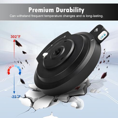 Replacement Outer Bowl Lid Compatible with Ninja CREAMi Ice Cream Maker NC301 / NC300 / CN301CO / NC299AMZ, Creami Replacement Lid, Creami Accessories (NO Paddle) in Saudi Arabia