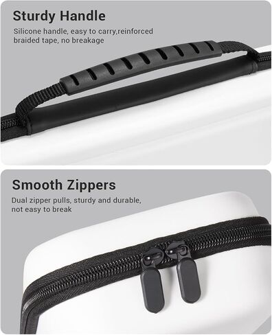 Cobak Hard Carrying Shell Case لـ PlayStation Portal Player عن بُعد -مع غطاء الحماية على الشاشة ، حقيبة تخزين الملحقات وقذيفة صلبة للحماية النهائية. in Kuwait