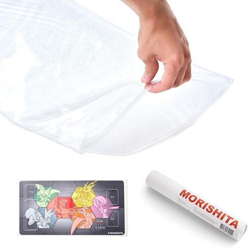 غلاف playmat المتميز لحصير TCG 14 بوصة ، يناسب الحجم القياسي PTCG/MTG ، مقاومة للماء ومقاومة للخدش in Kuwait