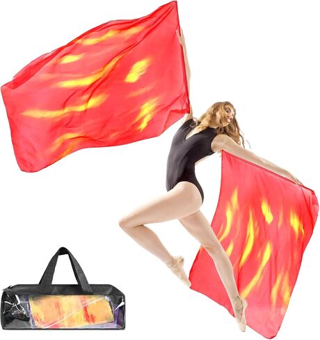 2 مجموعة 67 "× 43.3" المديح علامات عبادة مع قضيب مرن وايت حمامة العبادة النار العلم المديح أعلام الرقص عبادة جناح الملاك للفتيات البالغين الأداء كنيسة الرقص المبتدئين in Kuwait