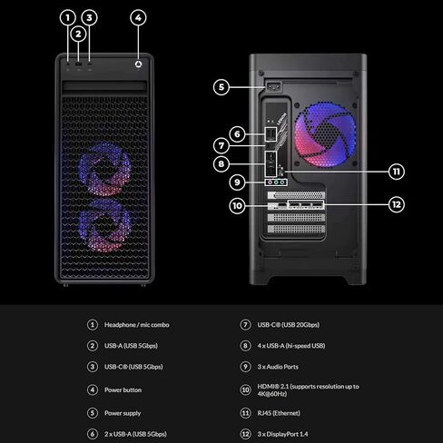 Lenovo ThinkCentre M900 Tiny Desktop Computer Micro PC ، Intel Core I5-6500T حتى 3.1 GHz ، RAM 16GB ، 256 جيجا بايت SSD ، USB 3.0 ، DisplayPort ، WiFi ، BT Windows 11 PRO (متجدد) in Kuwait