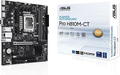 Prime H810MASUS Prime H810M-A-CSM Intel H810 LGA 1851 mATX Motherboard, 6+1+1+1 Discrete MOS, DDR5, PCIe 4.0, 2xM.2 Slots, Intel 1Gb Ethernet, DisplayPort, HDMI, USB 10Gbps,USB 5Gbps Type-C-A CSM in Saudi Arabia