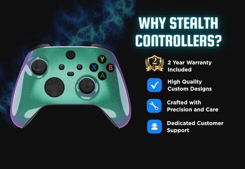 وحدة تحكم لاسلكية مخصصة لـ Xbox Series S و Xbox Series X و Xbox One - Custom Soft Touch Feel - Custom Series S/X Controller (Joker) in Saudi Arabia