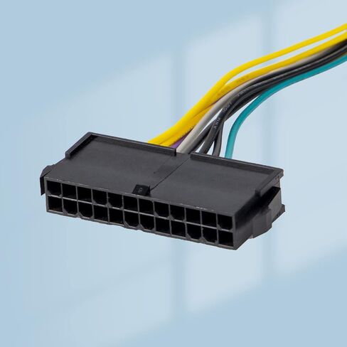 24 Pin to 6 Pin ATX PSU Adapter for Dell Motherboard, 6 Pin Motherboard Power Adapter Cable, for Dell Inspiron, Optiplex, Vostro 13.3inch (34cm) in Saudi Arabia
