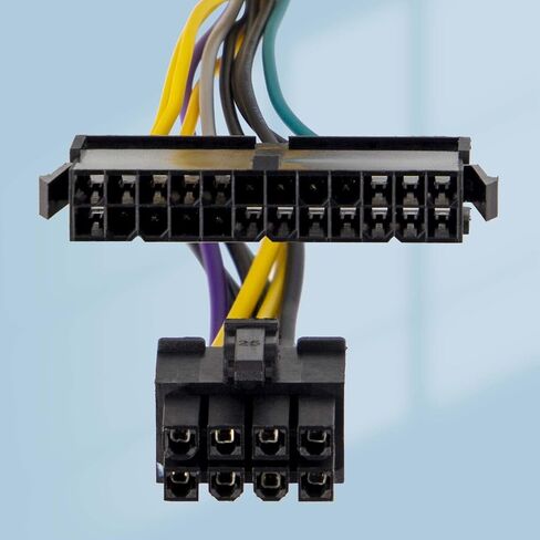 24 Pin to 6 Pin ATX PSU Adapter for Dell Motherboard, 6 Pin Motherboard Power Adapter Cable, for Dell Inspiron, Optiplex, Vostro 13.3inch (34cm) in Saudi Arabia